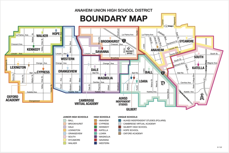 School Boundaries Map