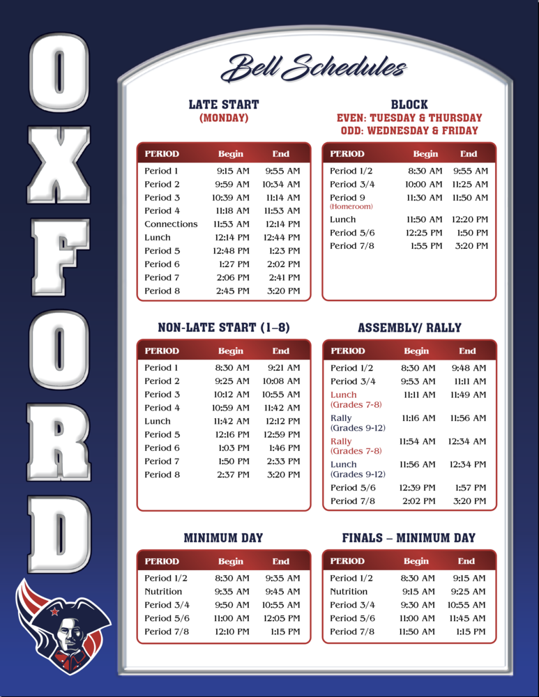 Late Start Schedule